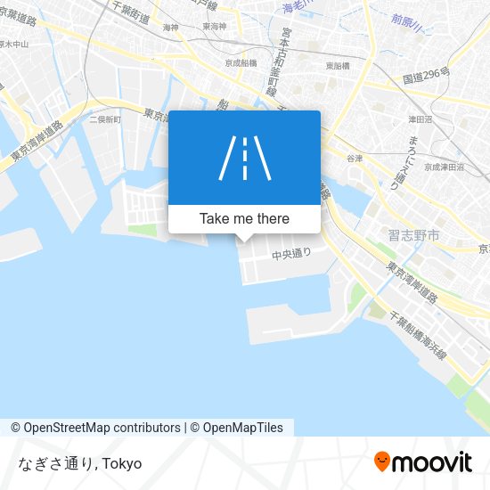 なぎさ通り map