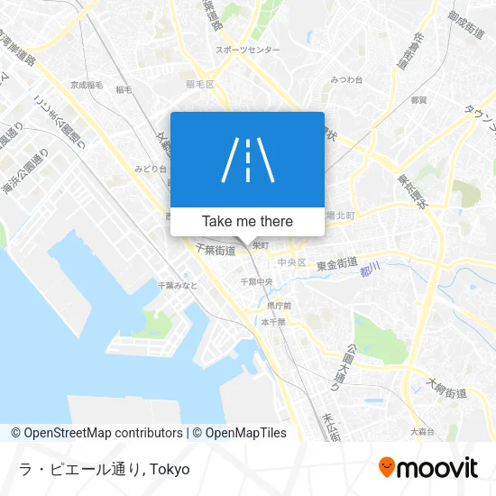 ラ・ピエール通り map