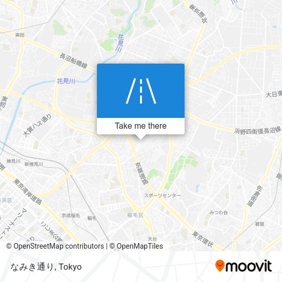 なみき通り map