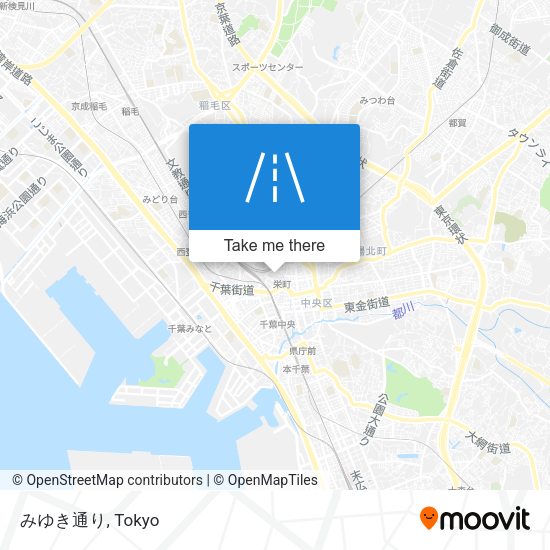 みゆき通り map