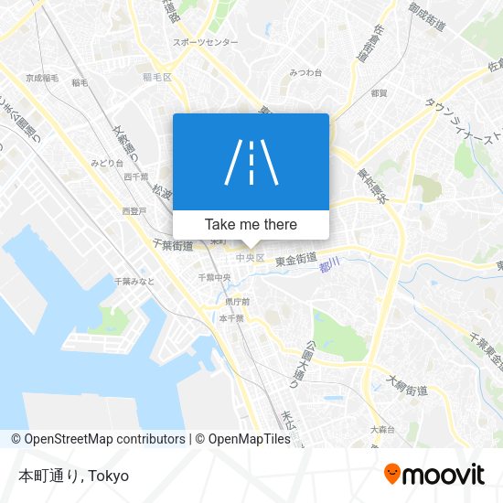 本町通り map