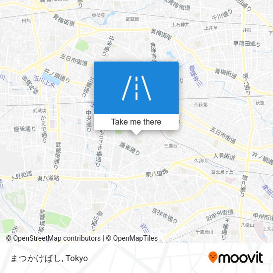 まつかけばし map