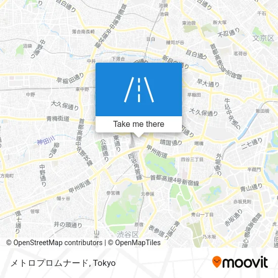 メトロプロムナード map