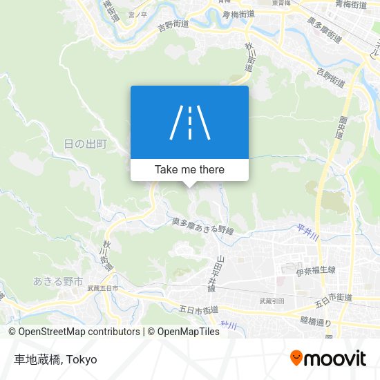 車地蔵橋 map