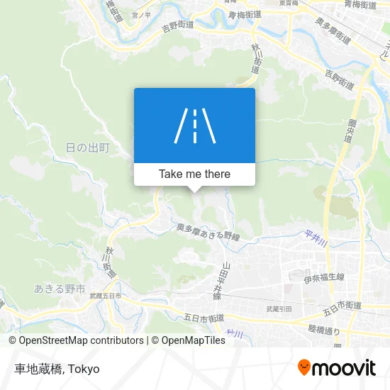 車地蔵橋 map
