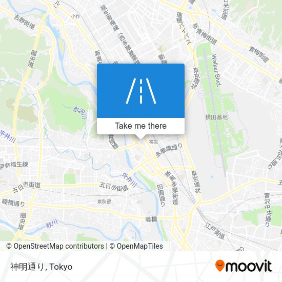 神明通り map