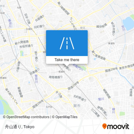 舟山通り map