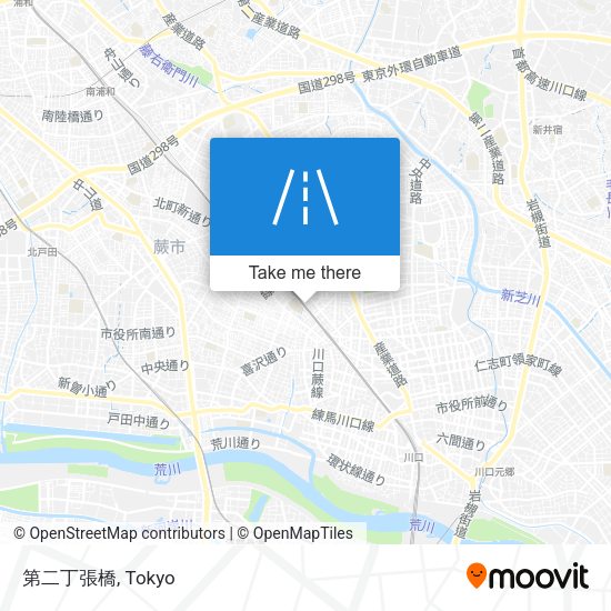 第二丁張橋 map