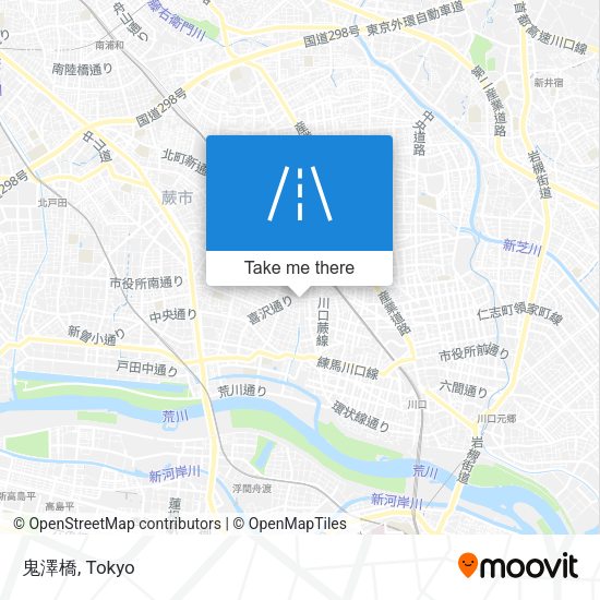 鬼澤橋 map