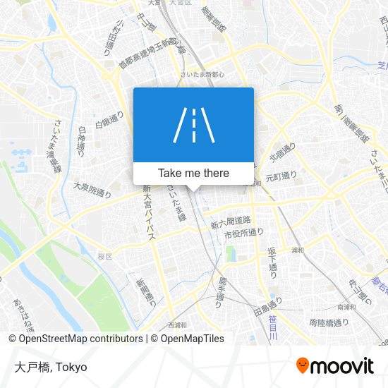 大戸橋 map