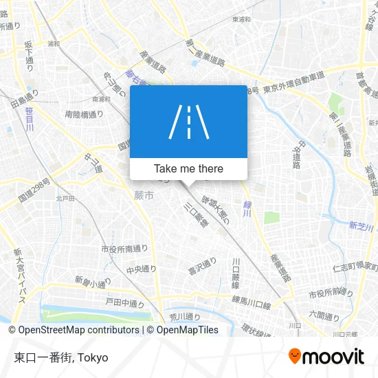 東口一番街 map