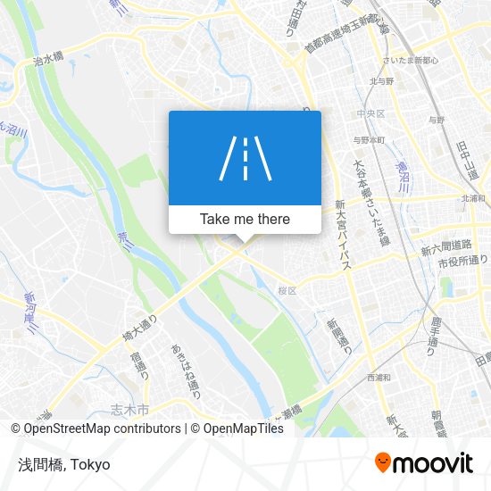 浅間橋 map