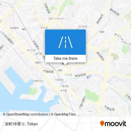 栄町仲通り map