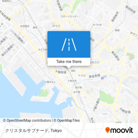 クリスタルサブナード map