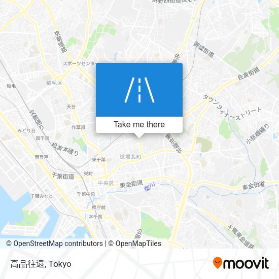 高品往還 map