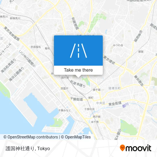 護国神社通り map