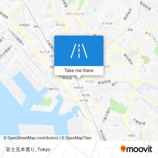 富士見本通り map