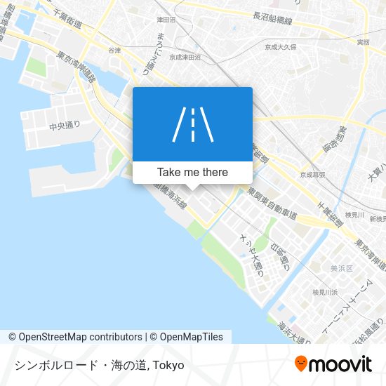 シンボルロード・海の道 map