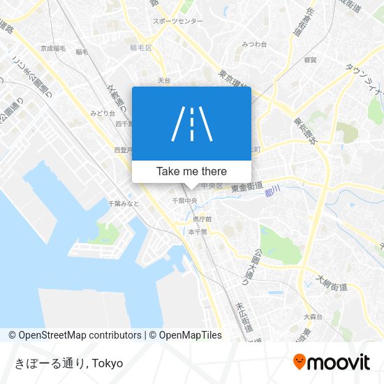 きぼーる通り map