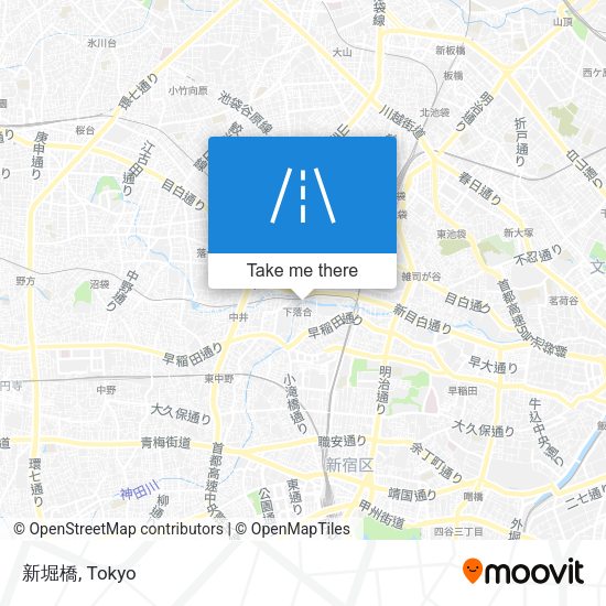 新堀橋 map