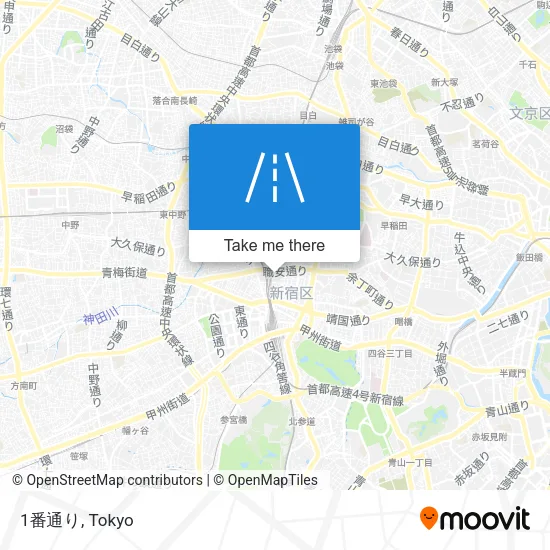 1番通り map