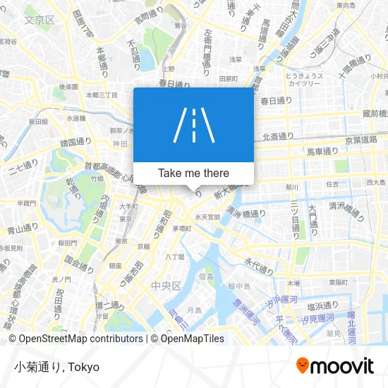 小菊通り map