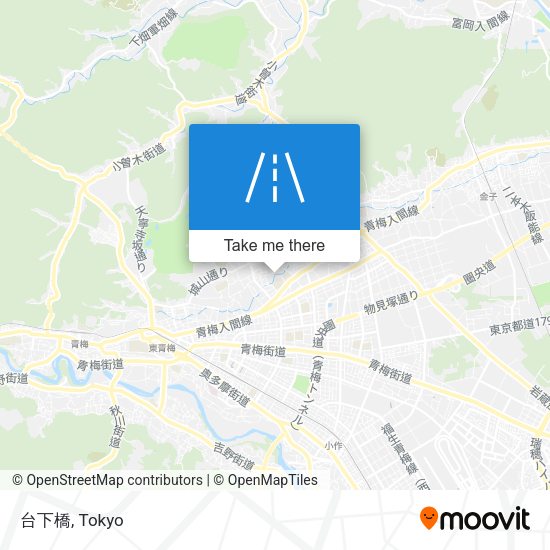 台下橋 map