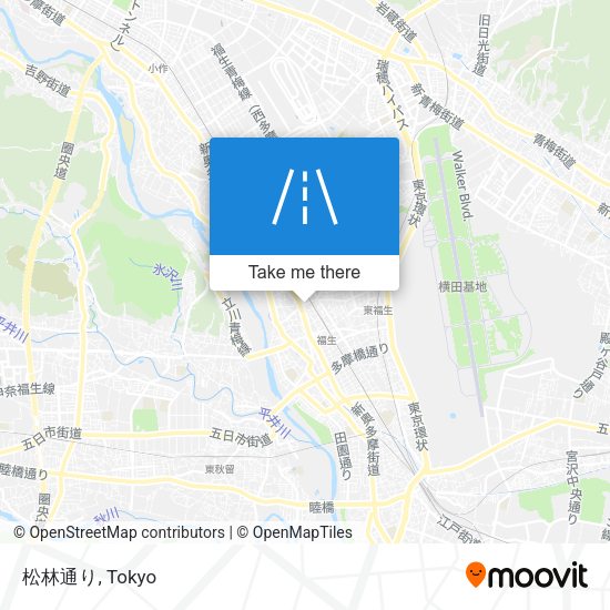 松林通り map