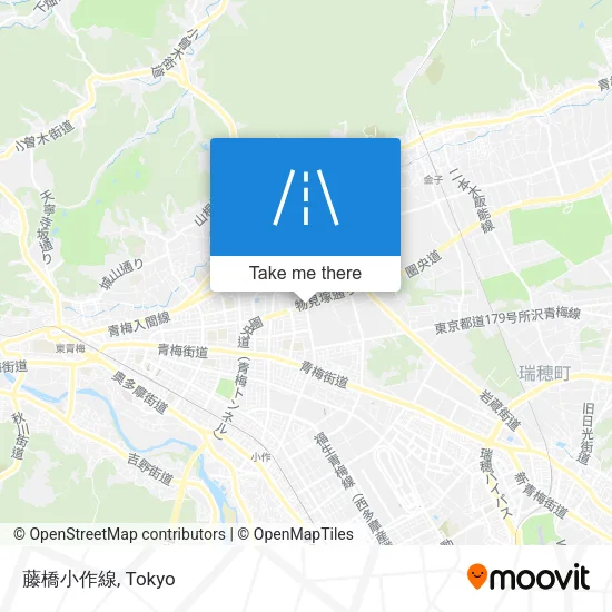 藤橋小作線 map