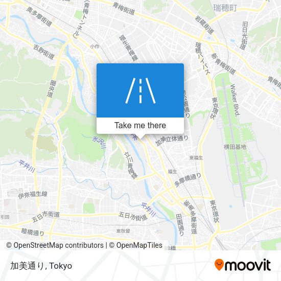 加美通り map