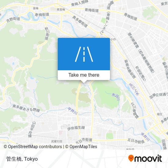 菅生橋 map