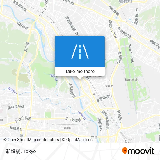 新堀橋 map