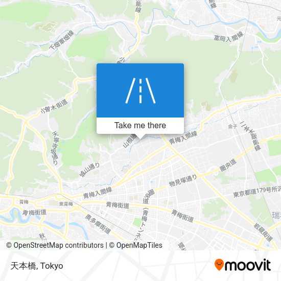 天本橋 map