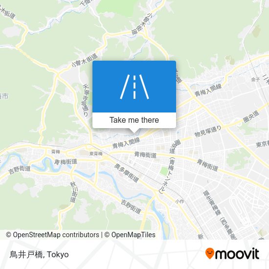 鳥井戸橋 map