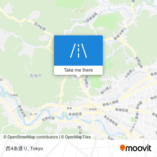 西4条通り map