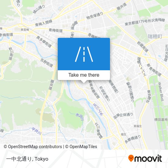 一中北通り map