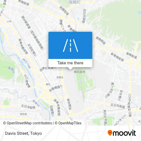 Davis Street map