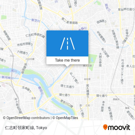 仁志町領家町線 map