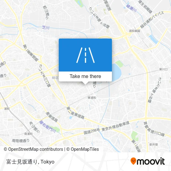 Fujimi Slope Street map