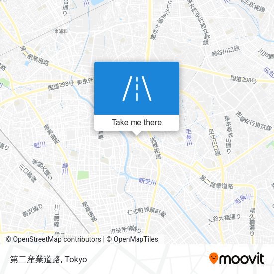 第二産業道路 map