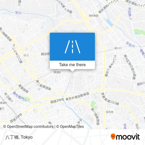 八丁橋 map