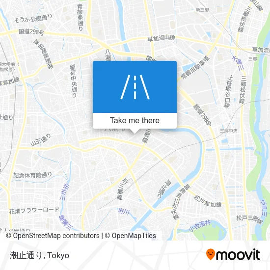 潮止通り map
