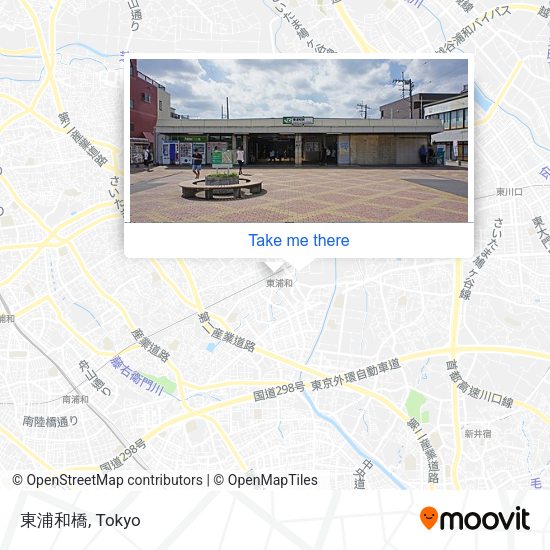 東浦和橋 map