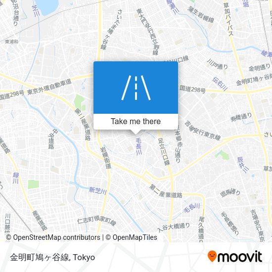 金明町鳩ヶ谷線 map