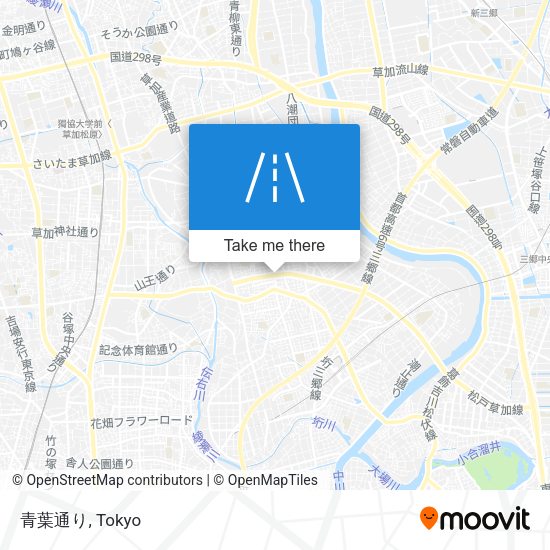 青葉通り map