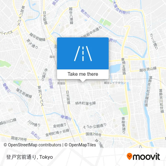 登戸宮前通り map