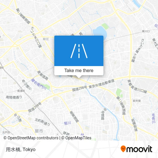 Water Supply Bridge map