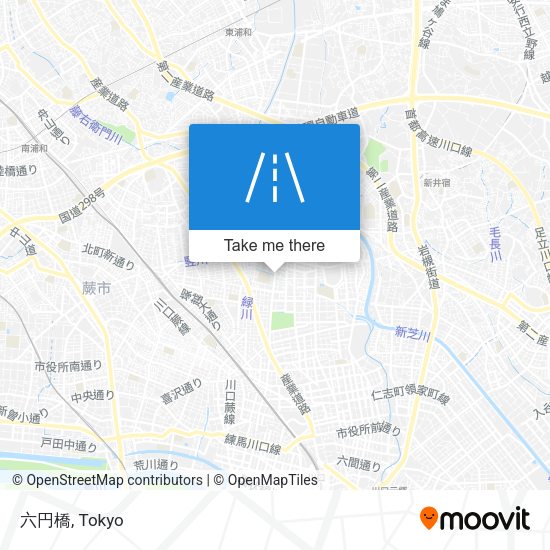 六円橋 map