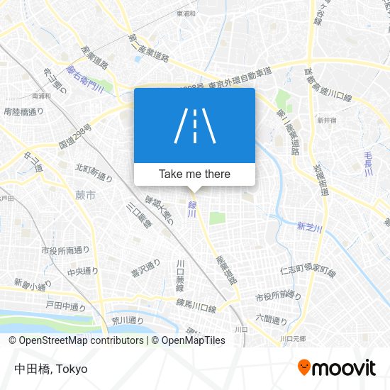 中田橋 map