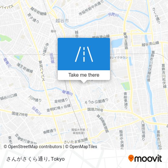さんがさくら通り map